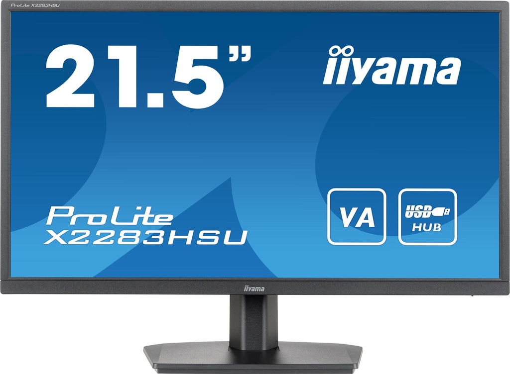 Monitor iiyama ProLite X2283HSU-B1 22' Full HD VA 75Hz 1ms