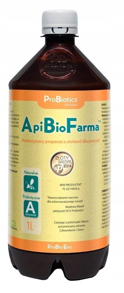 ApiBioFarma Probiotyczny preparat z ziołami 1l