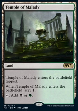 MtG: Temple of Malady (M21)
