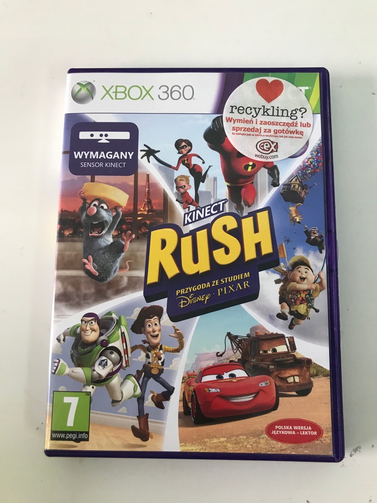 Kinect Rush: A Disney Pixar Adventure X360