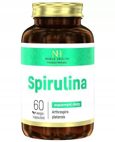 Noble Health Spirulina 60 kapsułek