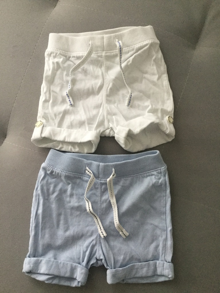 H&m 62 spodenki 2x