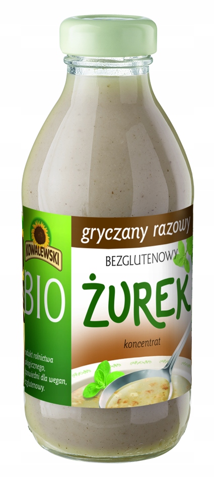 ŻUREK GRYCZANY RAZOWY BEZGLUTENOWY KONCENTRAT BIO