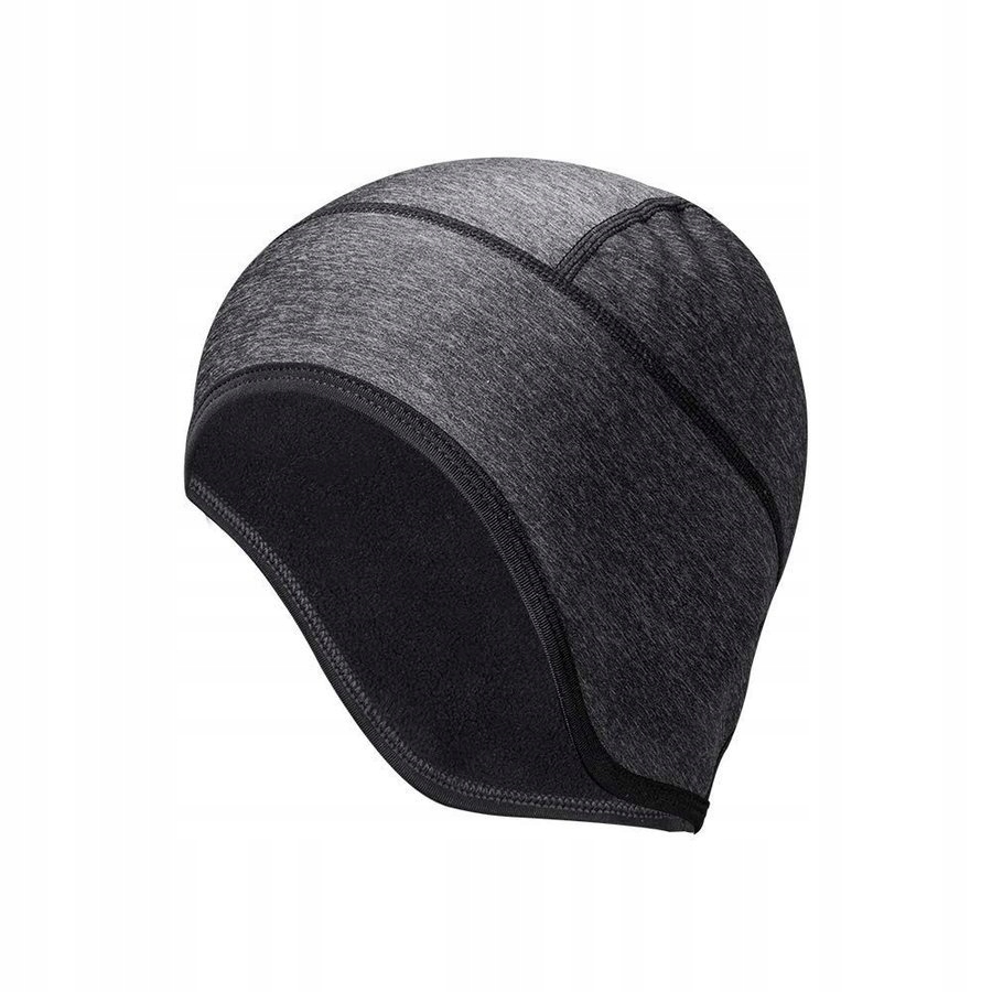 Rockbros czapka zimowa pod kask softshell szara