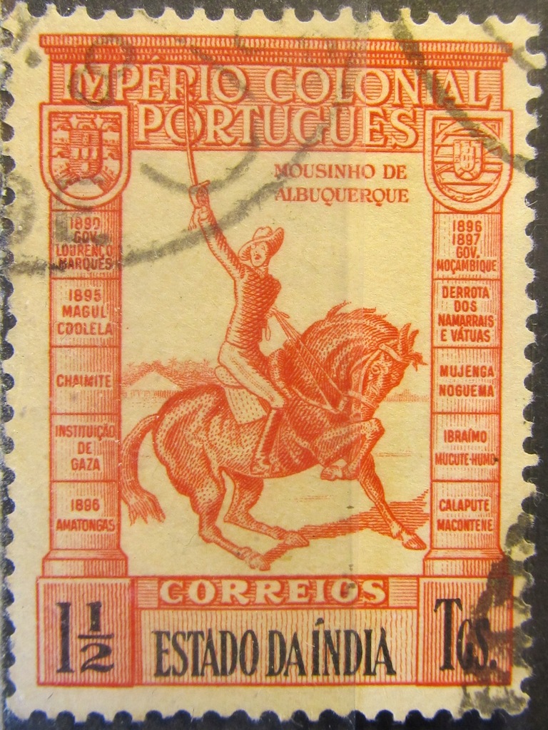 Indie portugalskie stary znaczek (2/15