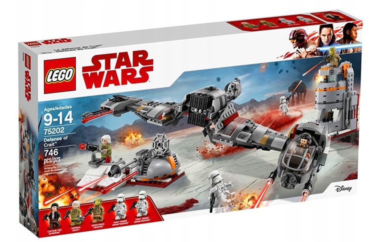 Lego star wars 75202 Obrona Crait Ostatni Jedi