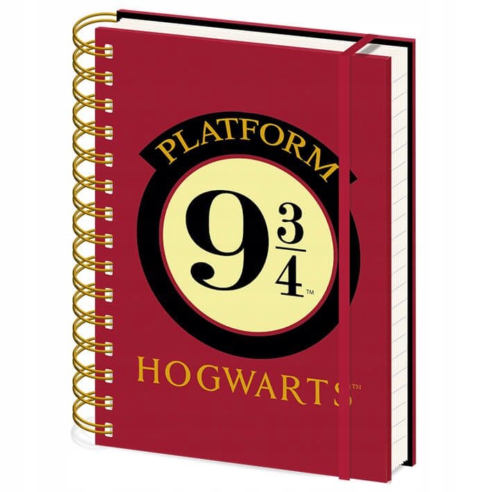 Notatnik A5 Harry Potter Hogwart 9 3/4 Notes
