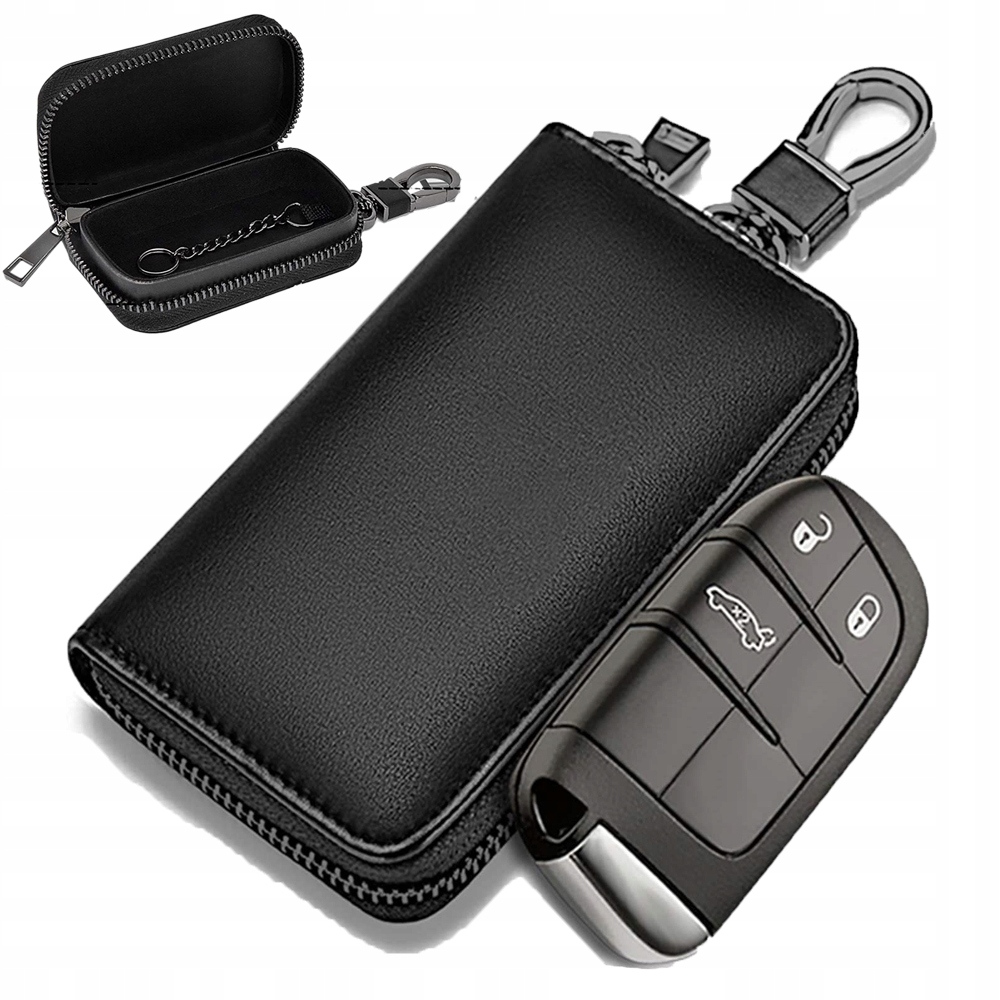ETUI PU NA KLUCZYK SAMOCHOD KEYLESS OSŁONA RFID SKRZYNKA EKRANUJĄCA SYGNAŁ