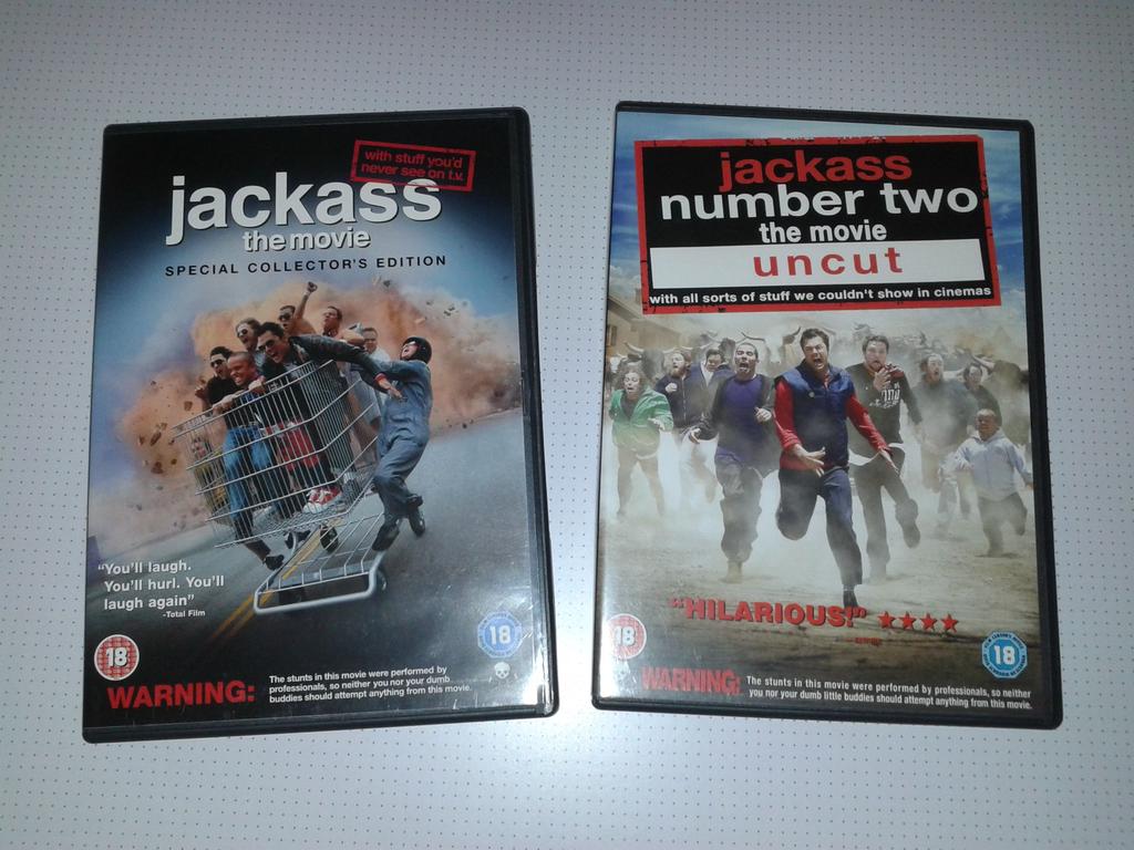 jackass the movies + number two 2DVD wydanie ENG