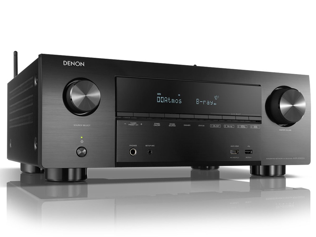 Купить РЕСИВЕР DENON AVR-X3600H, Spotify, AirPlay2: отзывы, фото, характеристики в интерне-магазине Aredi.ru