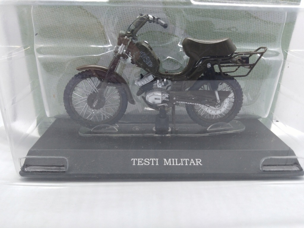 Motorower Skuter Testi Militar 1:18