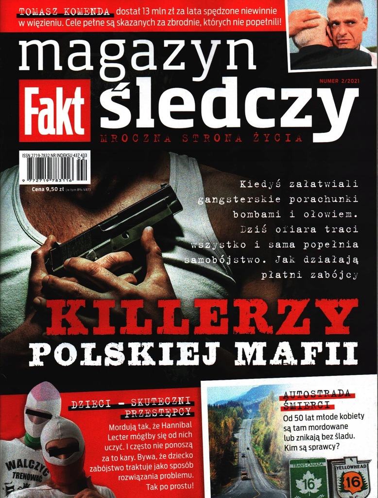 2/2021 FAKT MAGAZYN ŚLEDCZY POLSKA MAFIA MORDERSTW