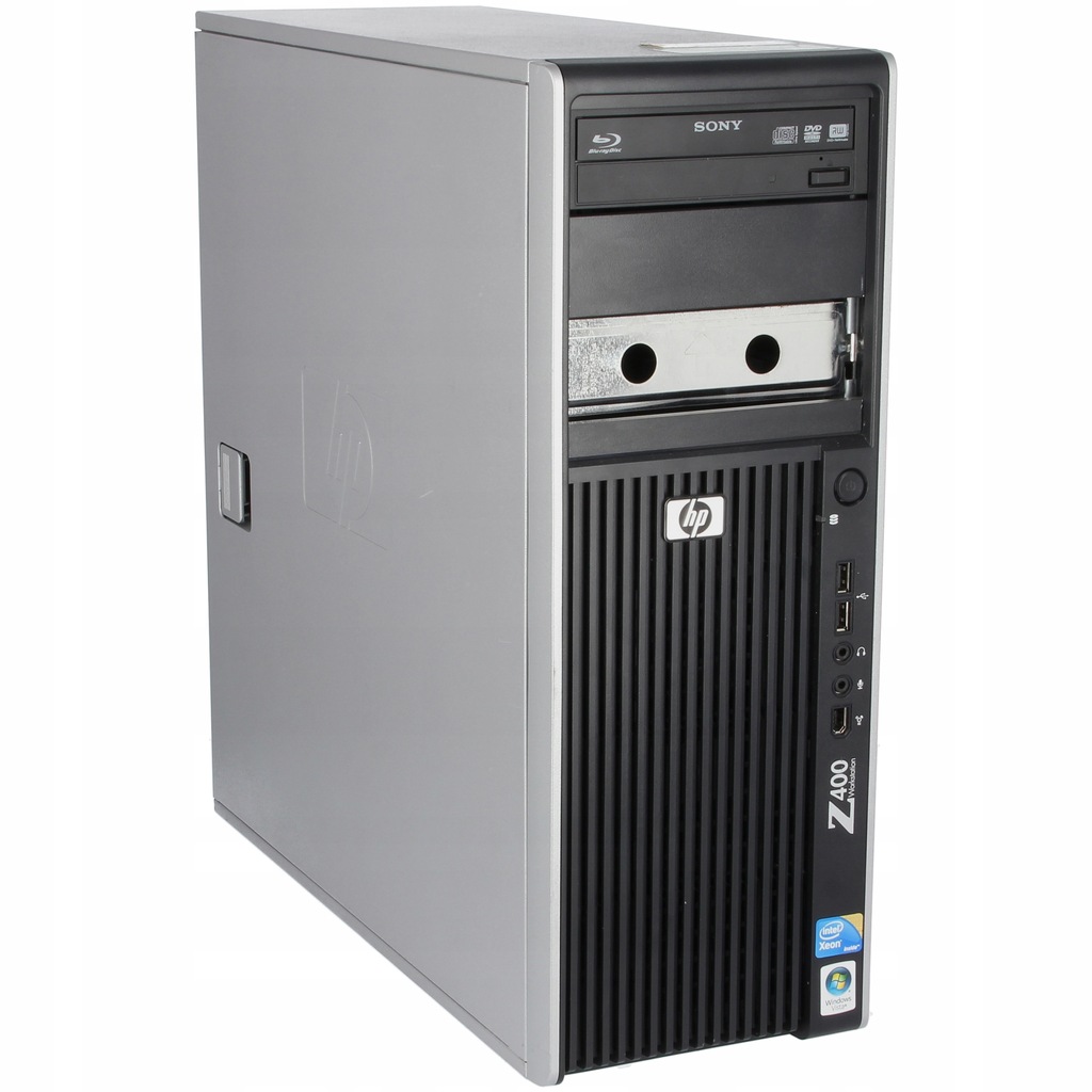 Komputer stacjonarny PC HP Z400 8GB 240 SSD Win PL