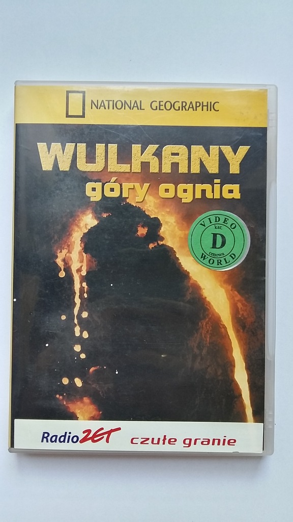 NATIONAL GEOGRAPHIC WULKANY GÓRY OGNIA DVD PL