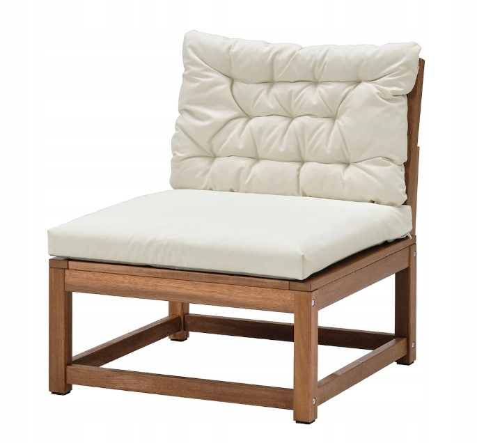 IKEA NAMMARO - fotel ogrodowy + 2 poduszki