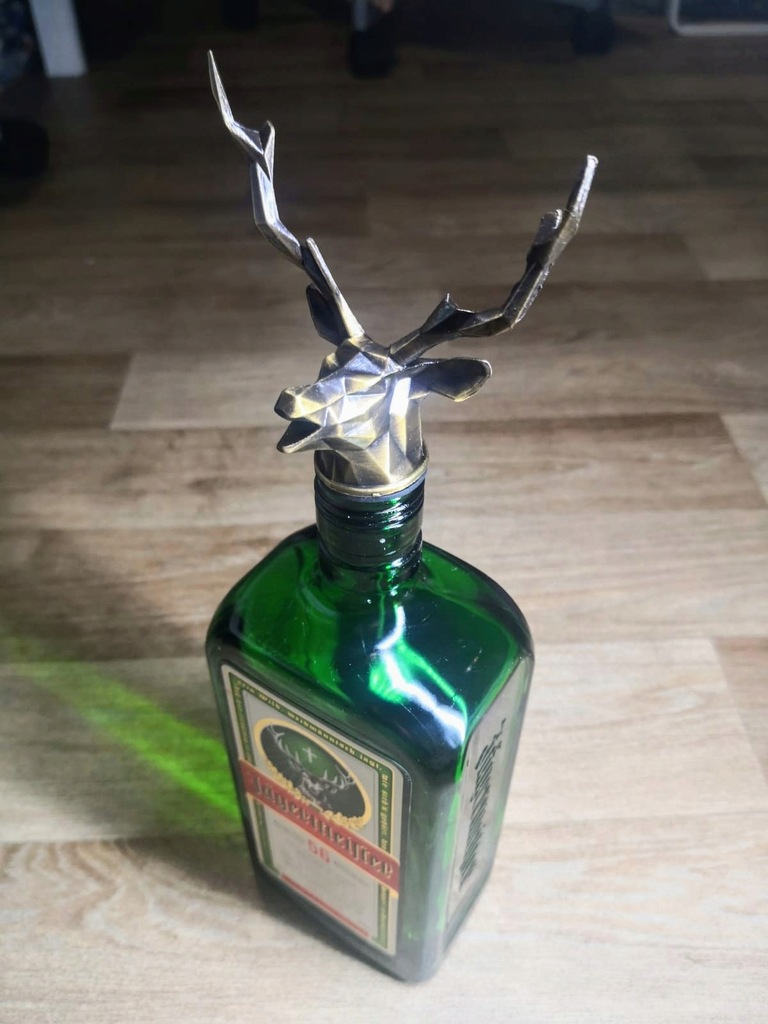 JAGERMEISTER nalewak dozownik patyna DUŻY UNIKAT