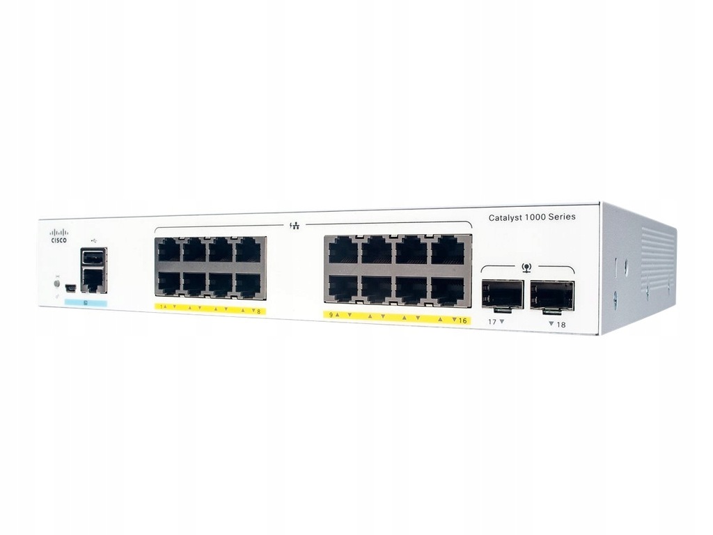 Cisco Catalyst 1000 16-Port Gigabit PoE+