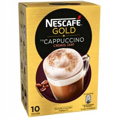 Nescafe Gold Cappuccino Saszetki 10szt 140g