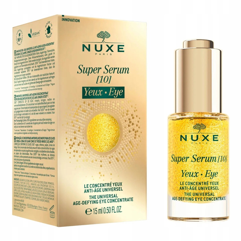 NUXE Super Serum [10] EYE 10 ml przeciwstarzeniowy koncentrat pod oczy