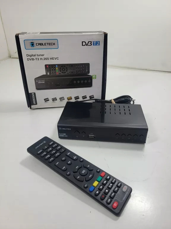 DEKODER DVB-T CABLETECH URZ 0336B + PUD
