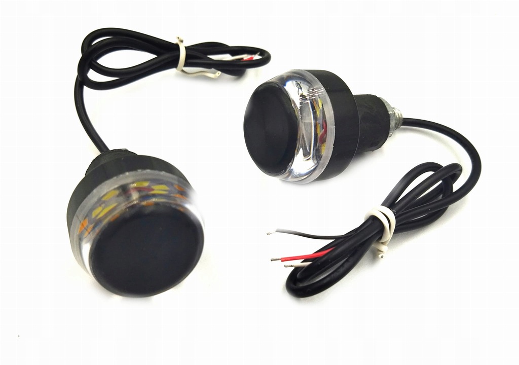HIT! LAMPKI KIERUNKOWSKAZY LED CIĘŻAREK KIEROWNICY
