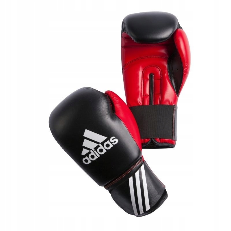 Rękawice bokserskie adidas Response czarno-czerwon