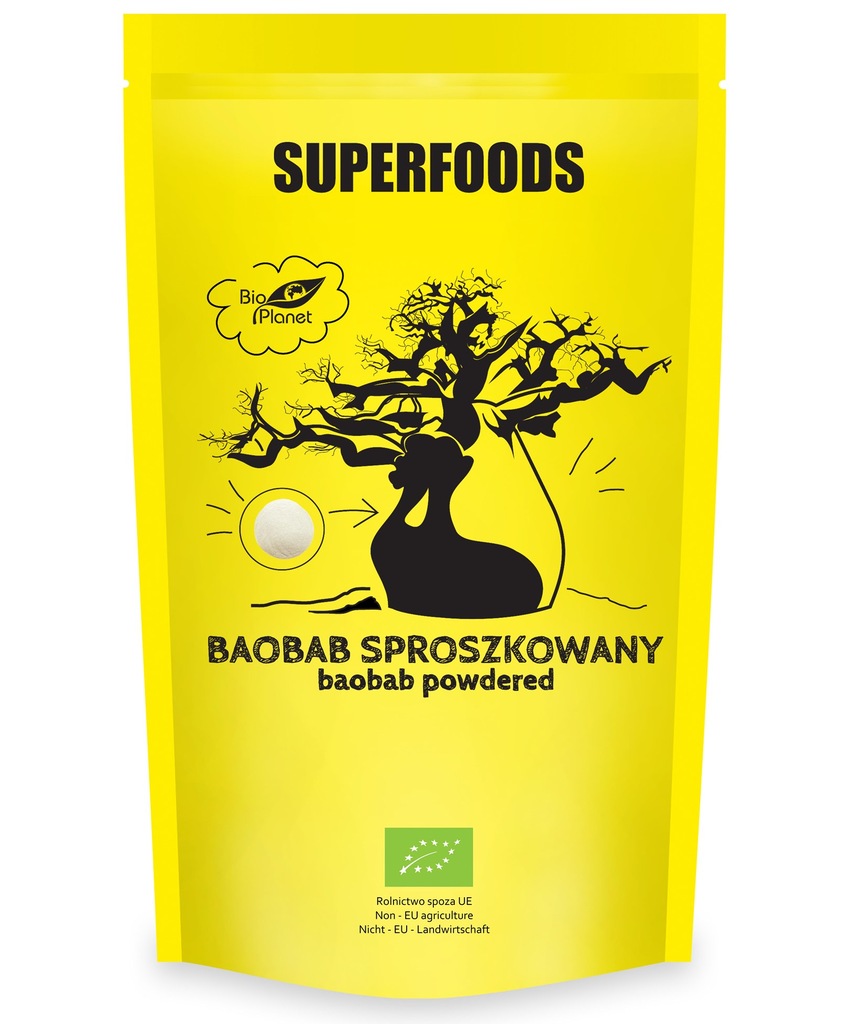 BAOBAB SPROSZKOWANY BIO 150 g - BIO PLANET