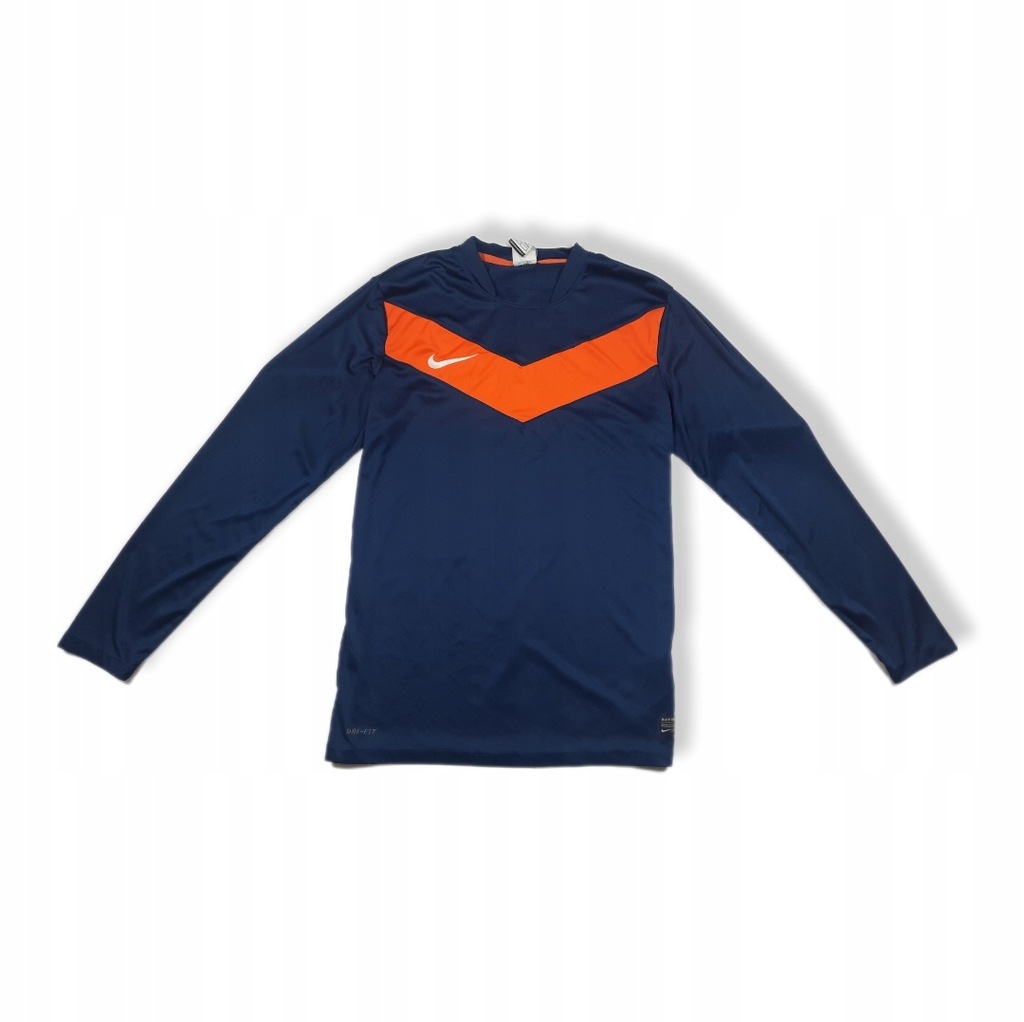 Nike longsleeve Dri-Fit granatowy unikat logo M L