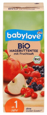 Babylove BIO Herbata z dzikiej róży i owoców 200ml