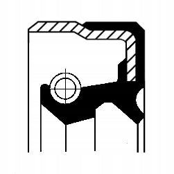 12016930 USZCZELNIACZ 100X130X13 NBR B1BAUD5SLX7