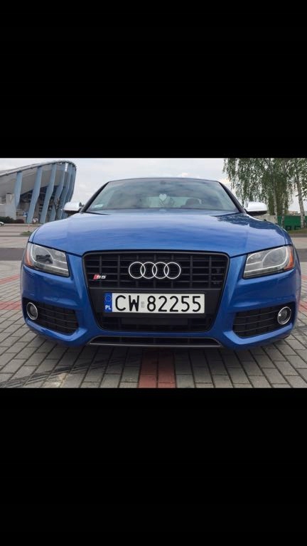 AUDI S5 Sepang Blau możliwa zamiana z dopłatą.