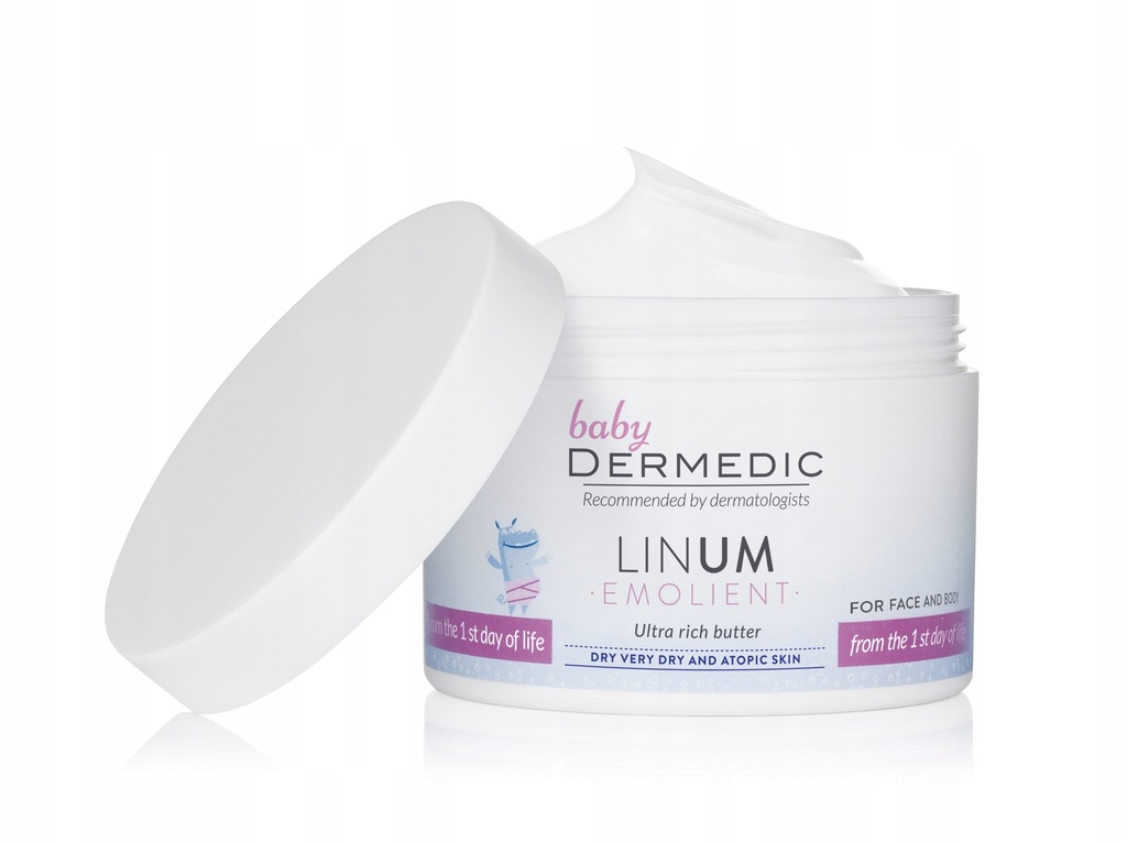DERMEDIC Emolient Linum Baby masło natłuszczające - 11112169973 ...
