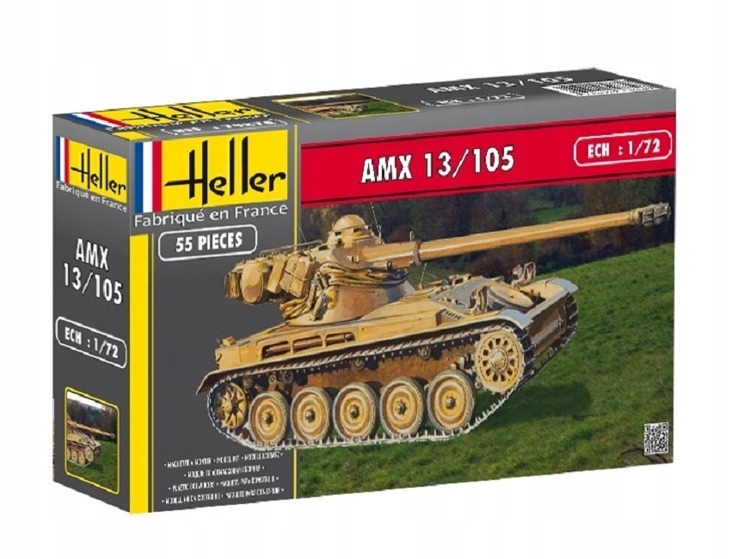 Купить Модель французского танка AMX 13/105 Heller: отзывы, фото, характеристики в интерне-магазине Aredi.ru