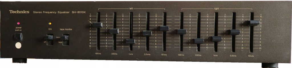 Korektor TECHNICS SH-8010K 5 pasm/stronę equalizer