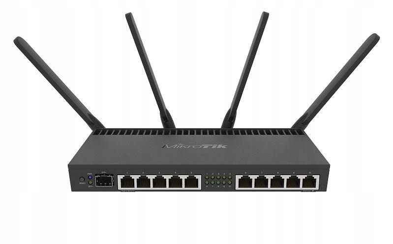 Router WiFi 5 Mikrotik RB4011iGS+5HacQ2HnD-IN 2,4GHz2x2/5GHz4x4 11p