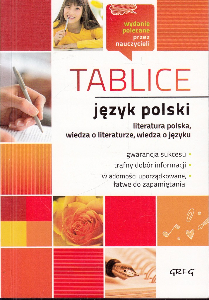 TABLICE język polski | GREG