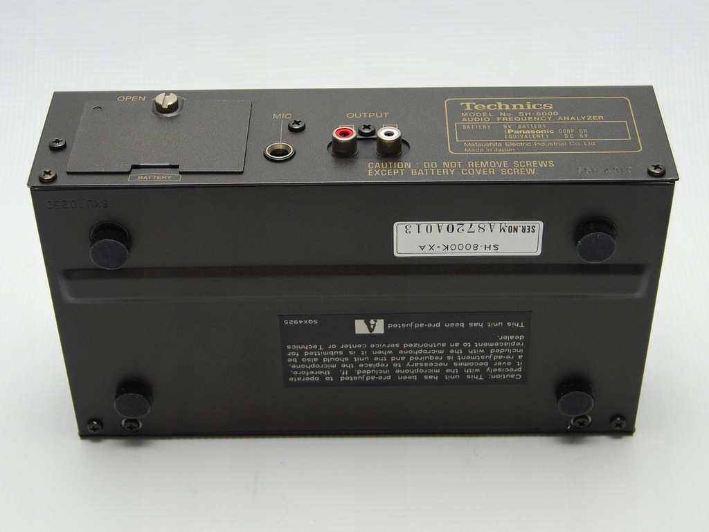 Купить Анализатор звуковых частот TECHNICS SH-8000 AUDIOCOM: отзывы, фото, характеристики в интерне-магазине Aredi.ru