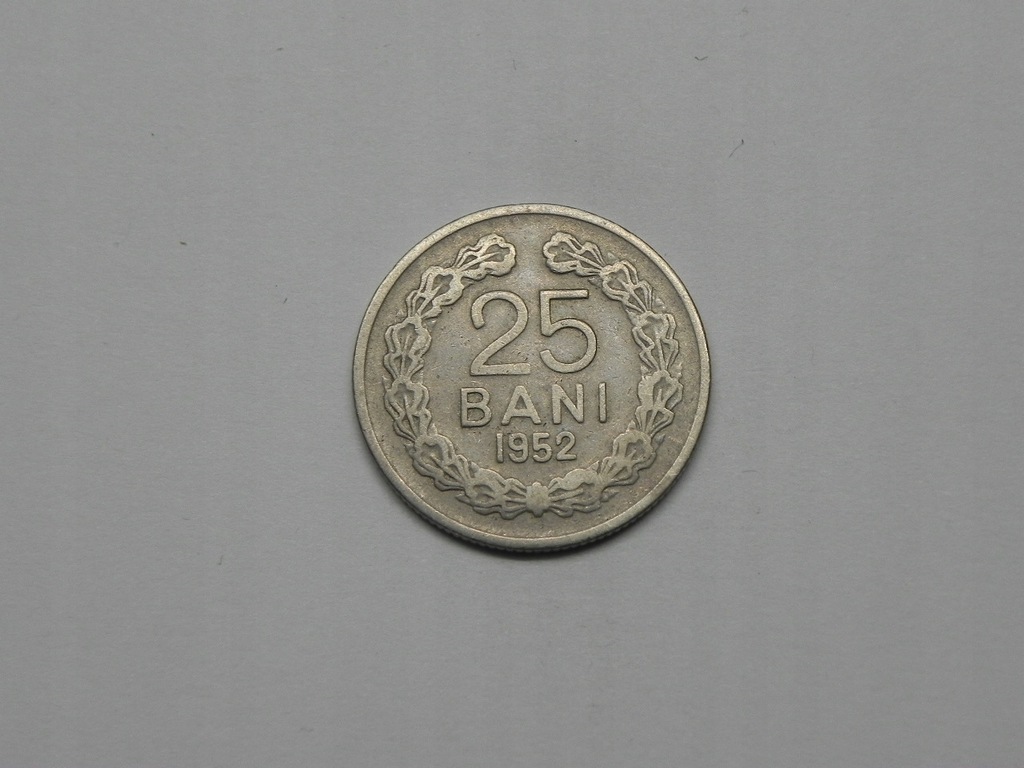 48500/ 25 BANI 1952 RUMUNIA