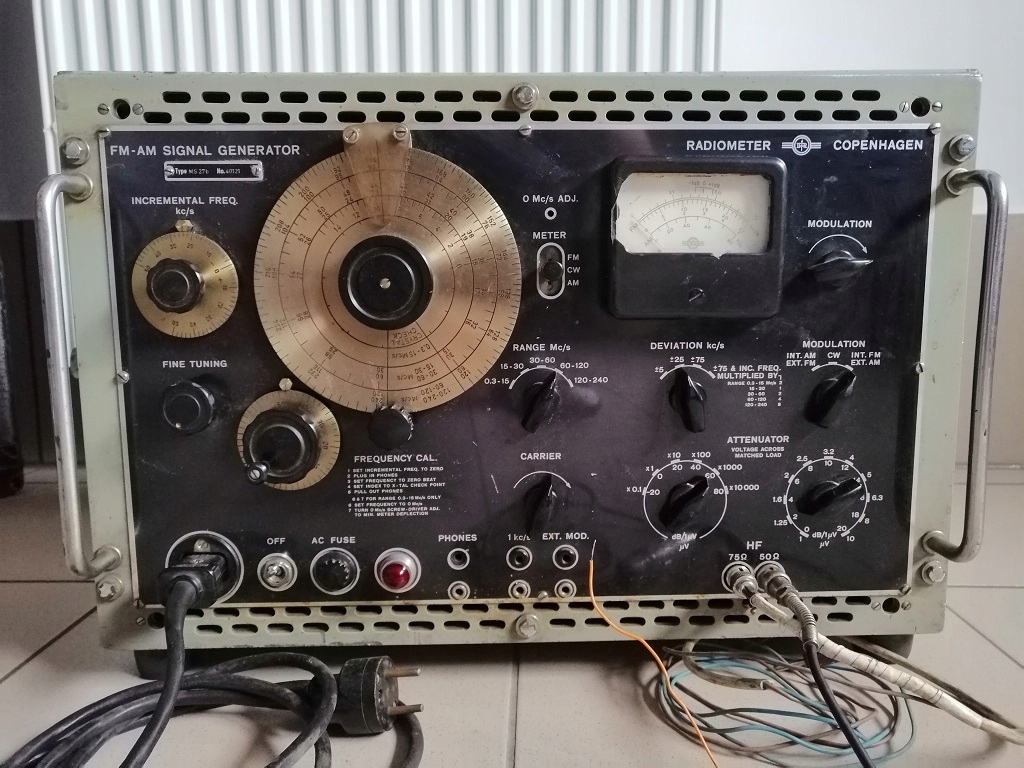 Generator sygnałów FM-AM Radiometer Copenhagen