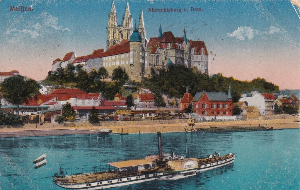 KARTA POCZT. : NIEMCY 1922