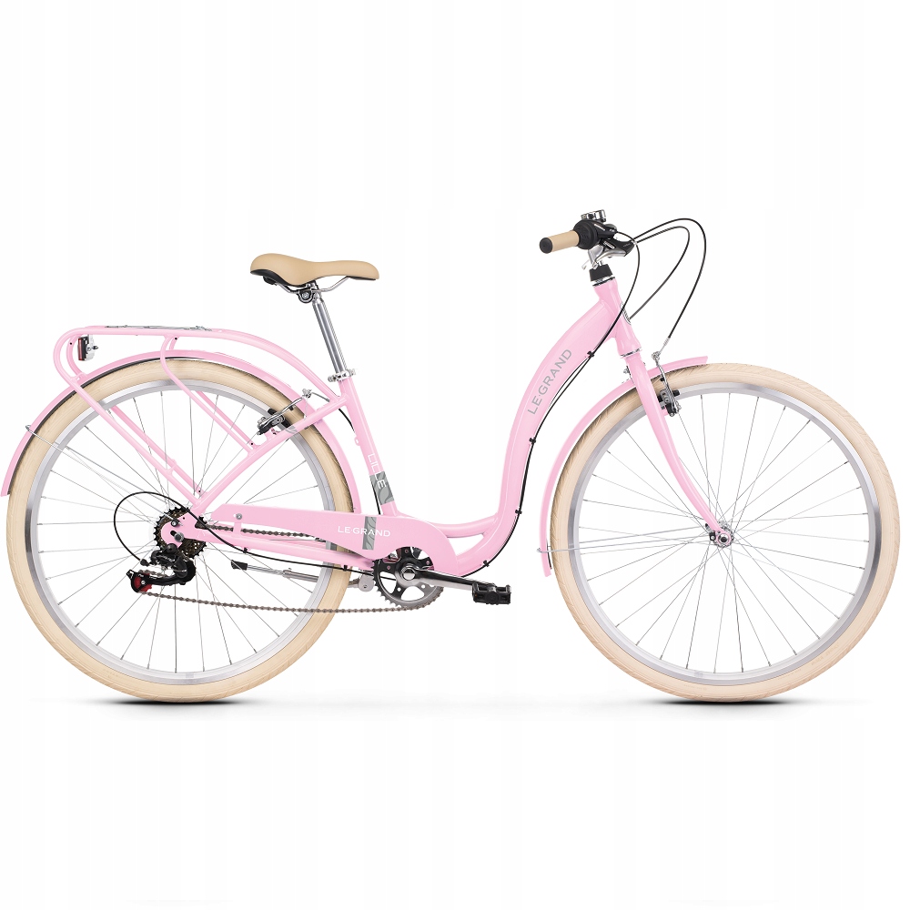 Rower Le Grand Lille 2 28 R19 L damski city kosz 11920678881