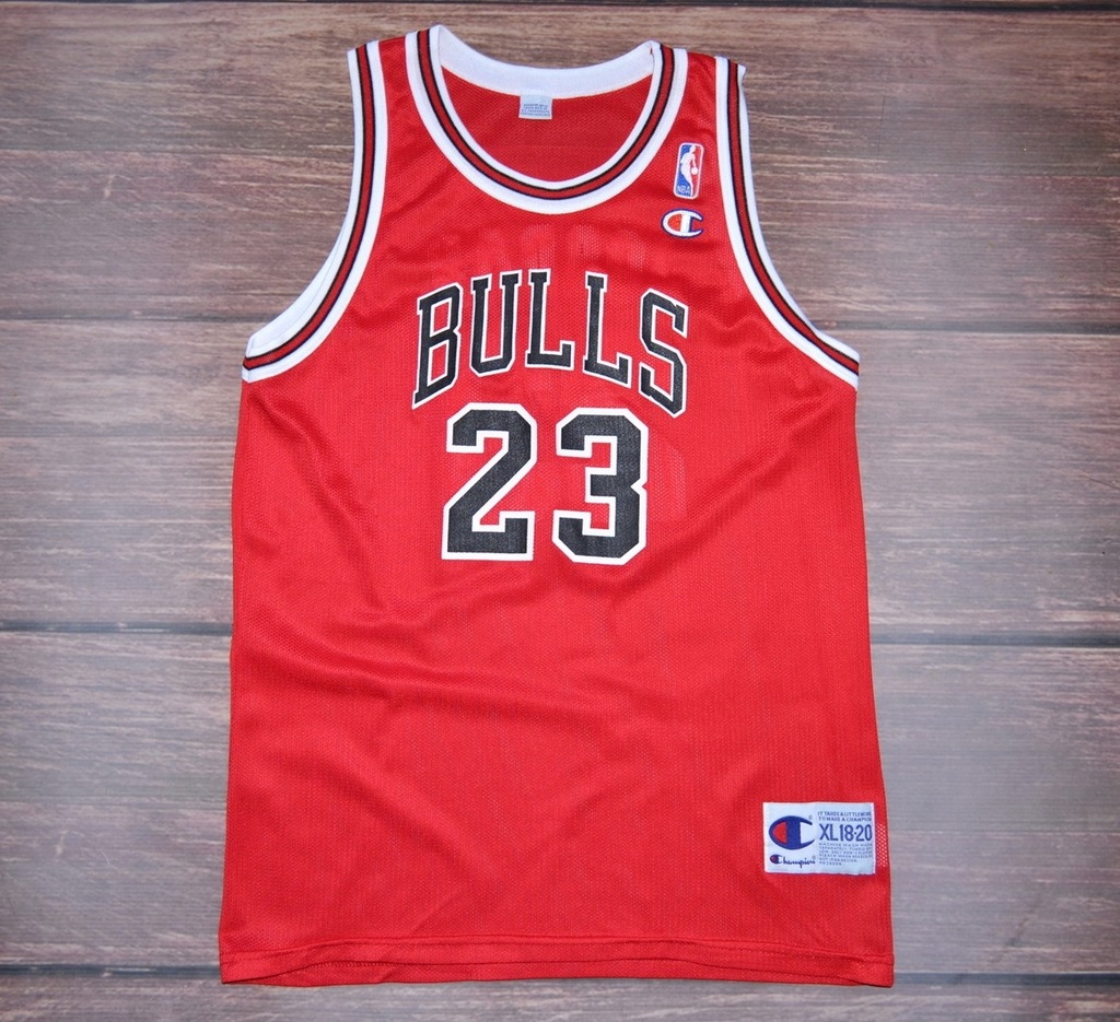 Купить ФУТБОЛКА CHAMPION CHICAGO BULLS 23 JORDAN NBA S: отзывы, фото, характеристики в интерне-магазине Aredi.ru