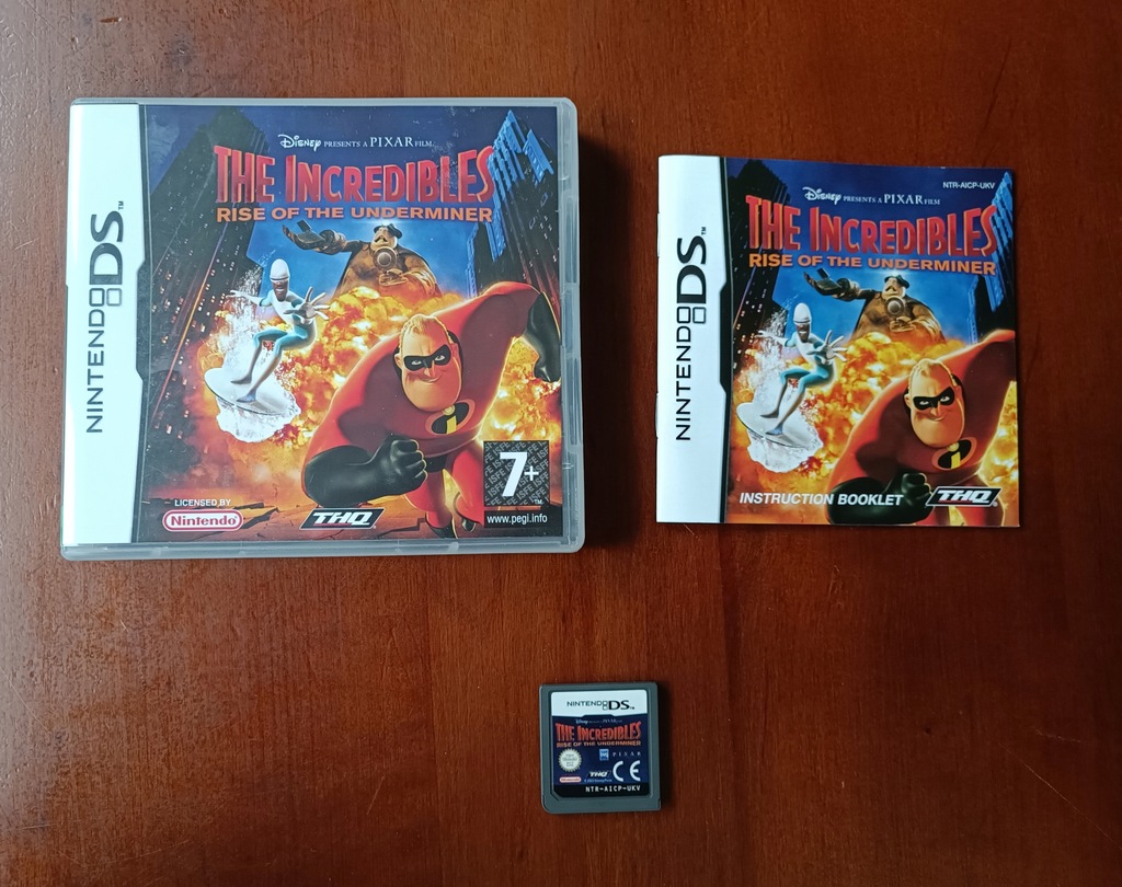 The Incredibles Underminer DS NINTENDO GRA ANG