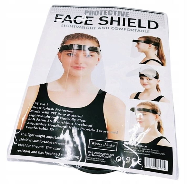 6350-52 FACE SHIELD... PRZYLBICA OCHRONNA NA CZOLO