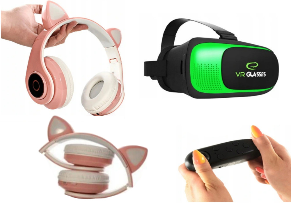 Gogle VR + Słuchawki do BLUBOO MAYA