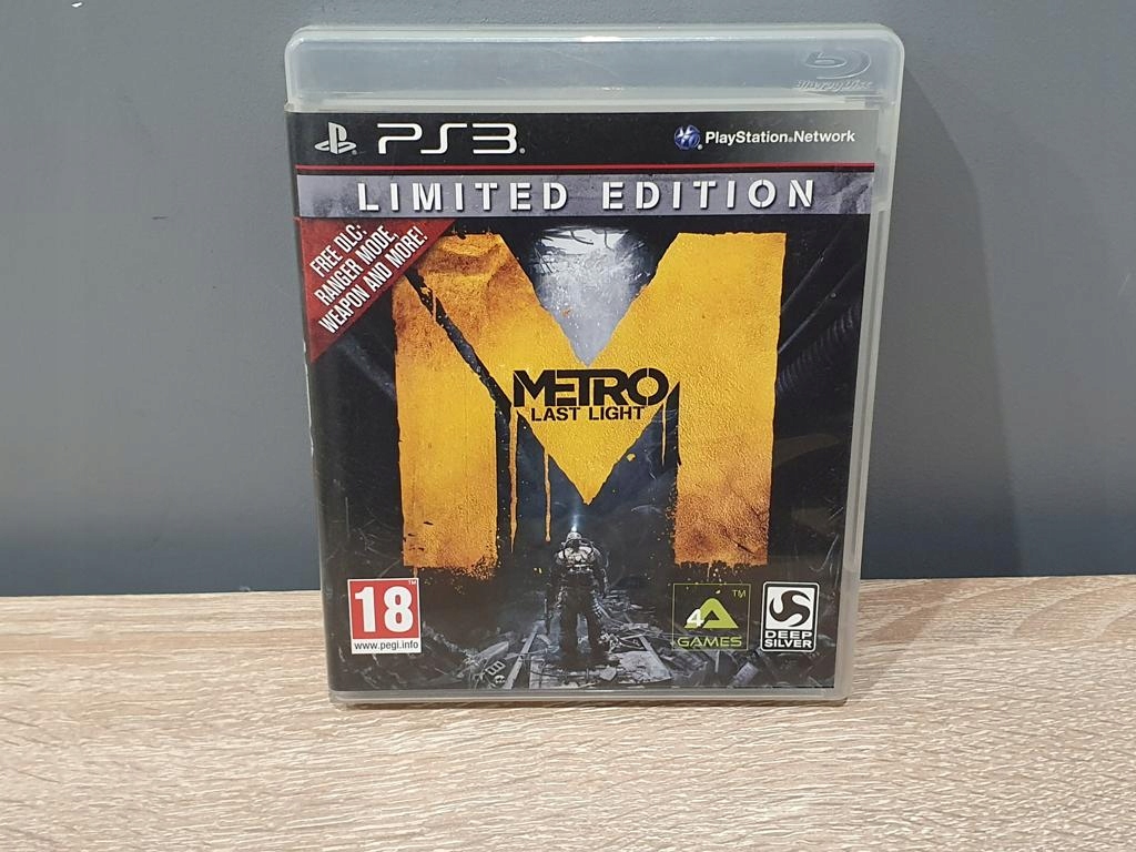 Metro Last Light Limited Edition PS3