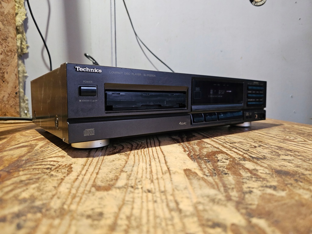 Odtwarzacz CD Technics SL-PG200A czarny