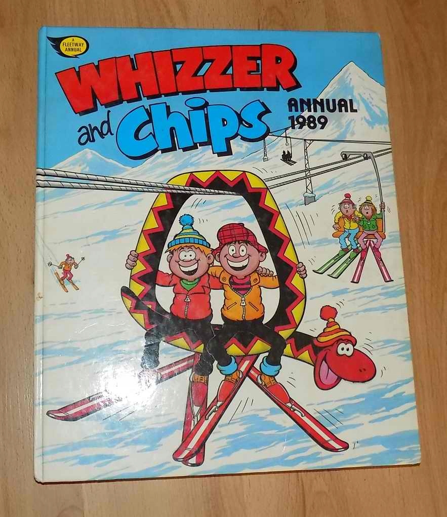 Whizzer and Chips Annual 1989r. Komiks