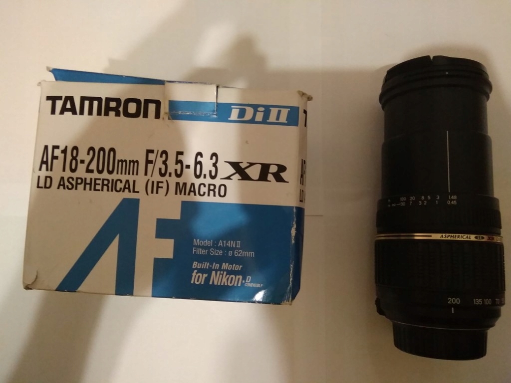 Obiektyw Tamron Nikon 18-200
