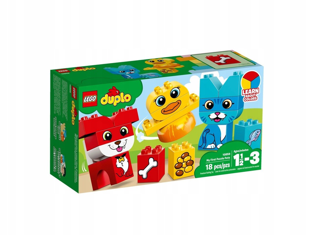 LEGO Duplo - Moje pierwsze zwierzątka 10858 nowy